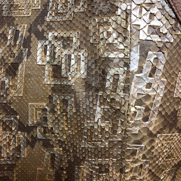 Handmade in Mexico - Python and Pig Leather bag - Picture 4 of 7